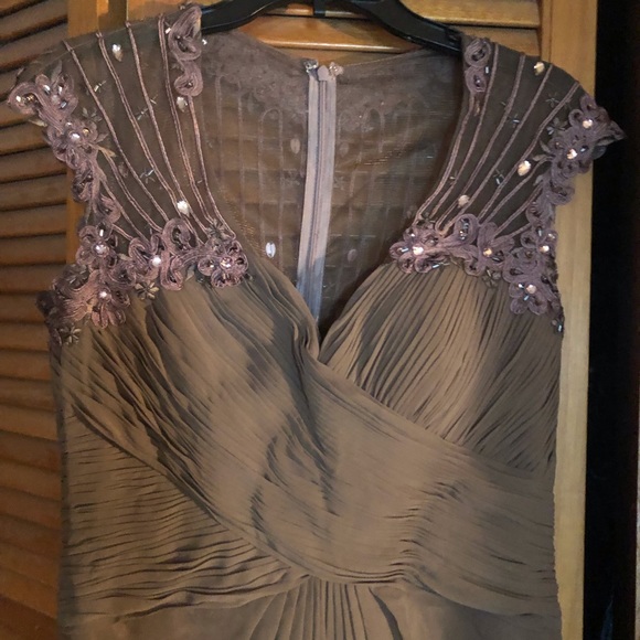 Cinderella Divine cappuccino evening gown - Picture 2 of 3